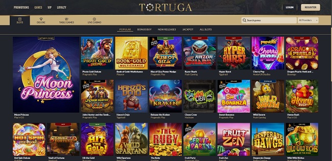 ludothèque casino tortuga