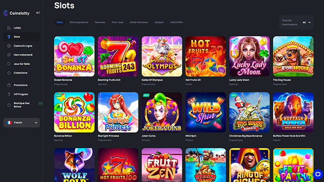 Slots Coinslotty avis et test detaillé